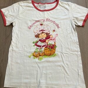 Strawberry Shortcake Official Merchandise Adult Short Sleeve Shirt Size M